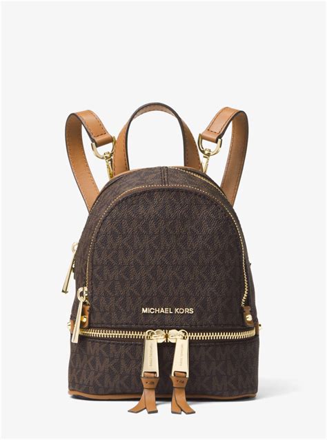 michael kors rhea extra small backpack|michael kors rhea mini.